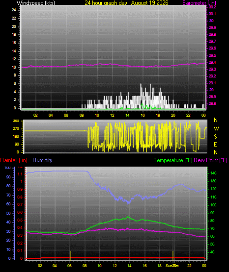 24 Hour Graph for Day 19