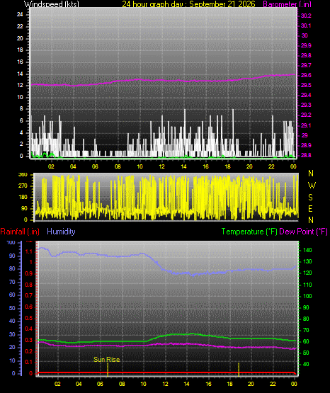 24 Hour Graph for Day 21