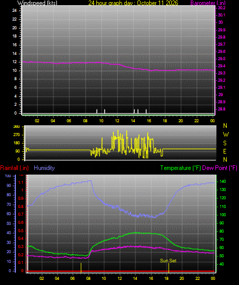 24 Hour Graph for Day 11