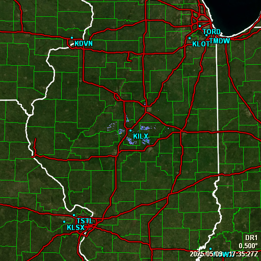 GRLevel3 radar from NWS station KILX