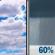 Friday: Mostly Cloudy then Rain Showers Likely