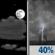 Friday Night: Partly Cloudy then Chance Showers And Thunderstorms