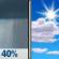 Monday: Chance Rain Showers then Mostly Sunny