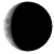 Waning Crescent, 25 days, 1 hours, 18 minutes in cycle