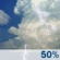 Thursday: A chance of showers and thunderstorms. Mostly cloudy, with a high near 72. Chance of precipitation is 50%. Thursday: Chance Showers And Thunderstorms